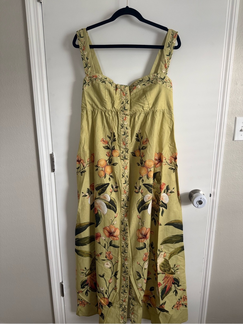 FARM Rio Lemon Blossom Maxi Dress - Yellow & Green - Picture 2 of 2